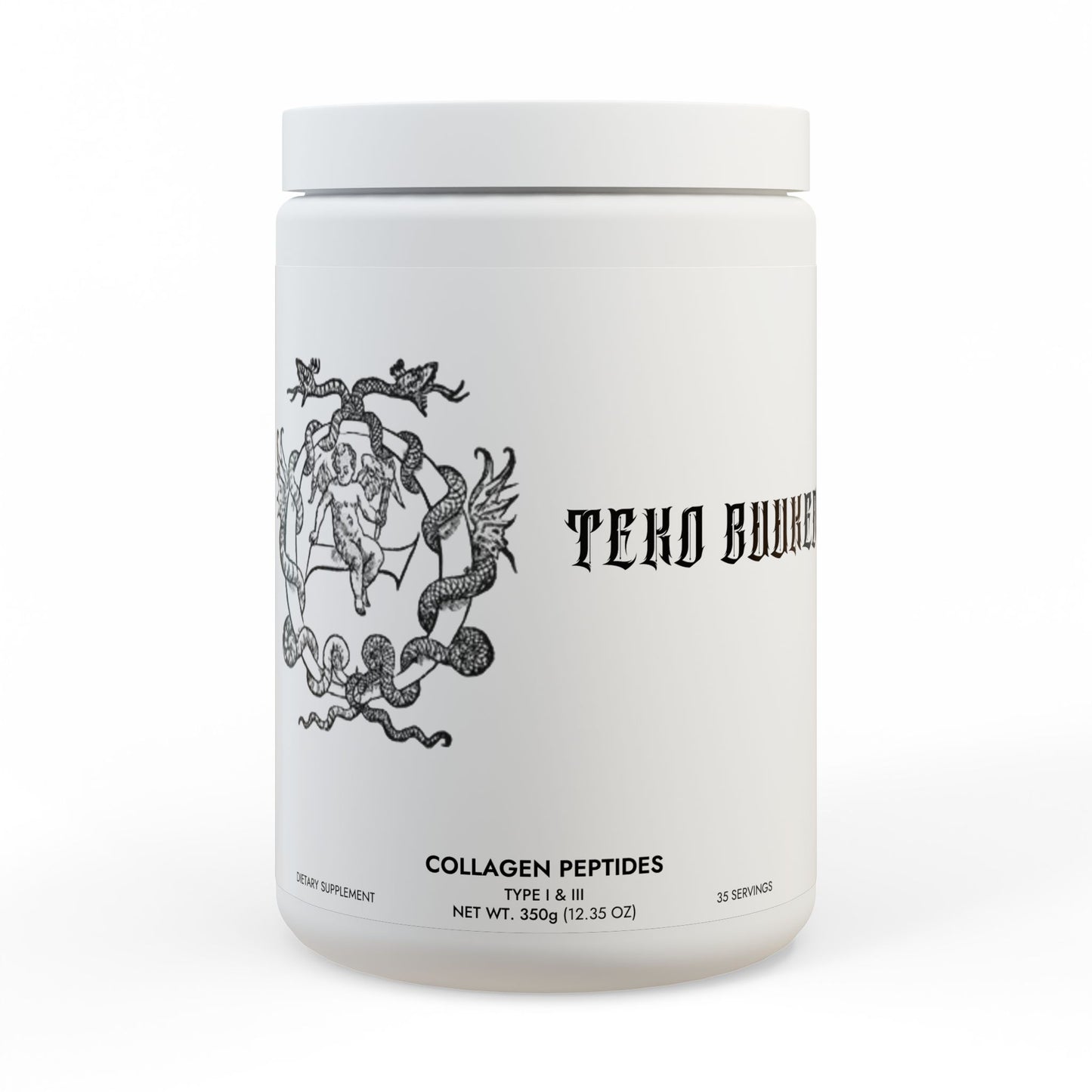 Collagen Peptides Type I & III Supplement (350g, 12.3oz)