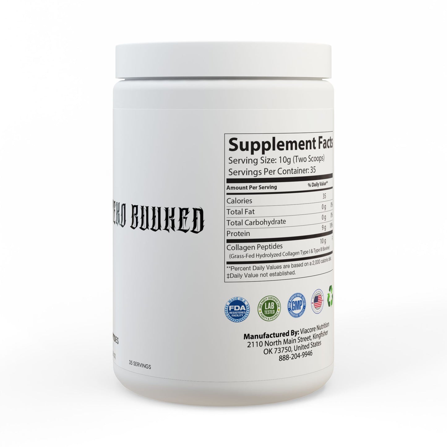 Collagen Peptides Type I & III Supplement (350g, 12.3oz)