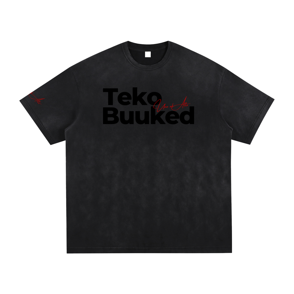 Vintage Washed Hand-Frayed T-Shirt