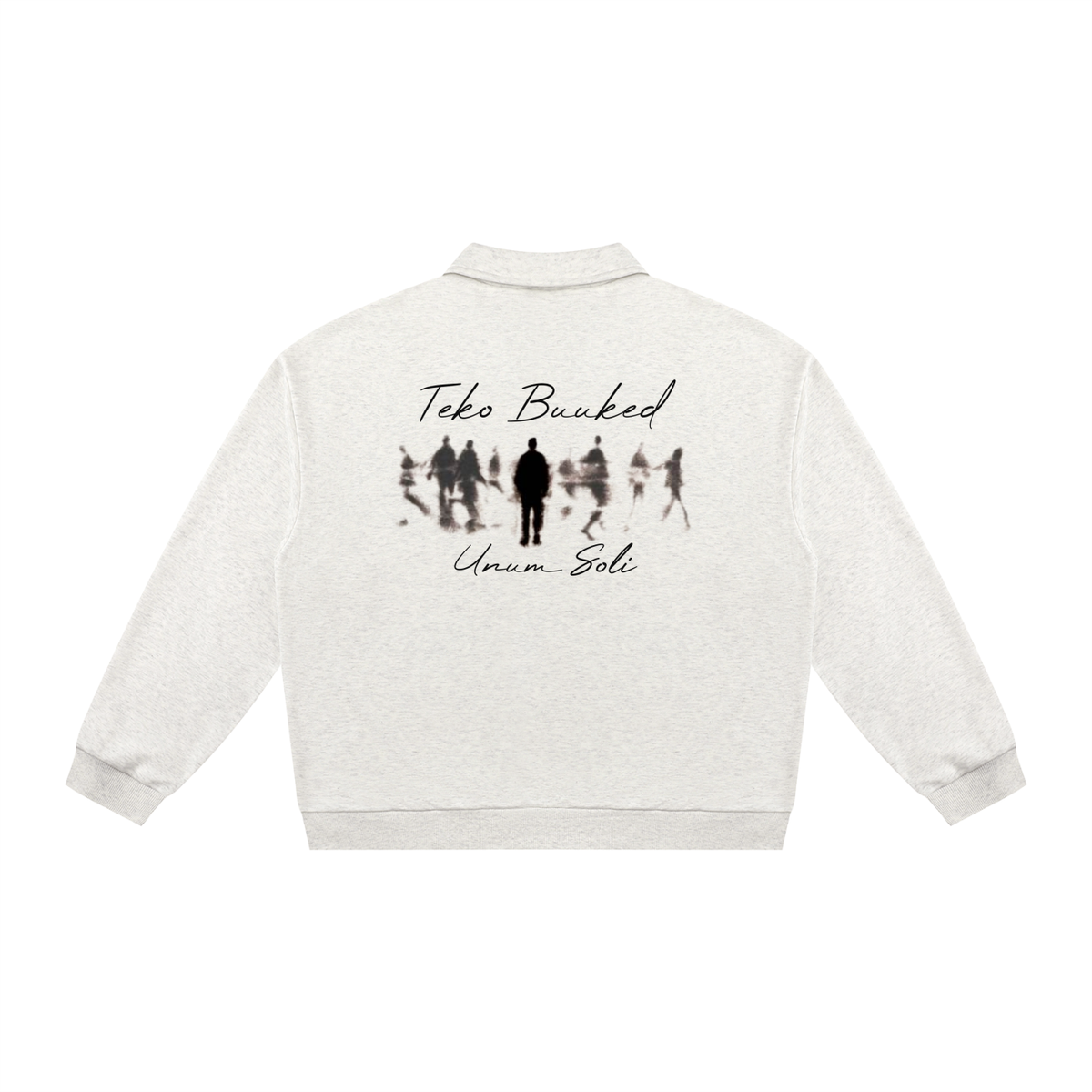 Unisex Oversized Collared Sweatshirt