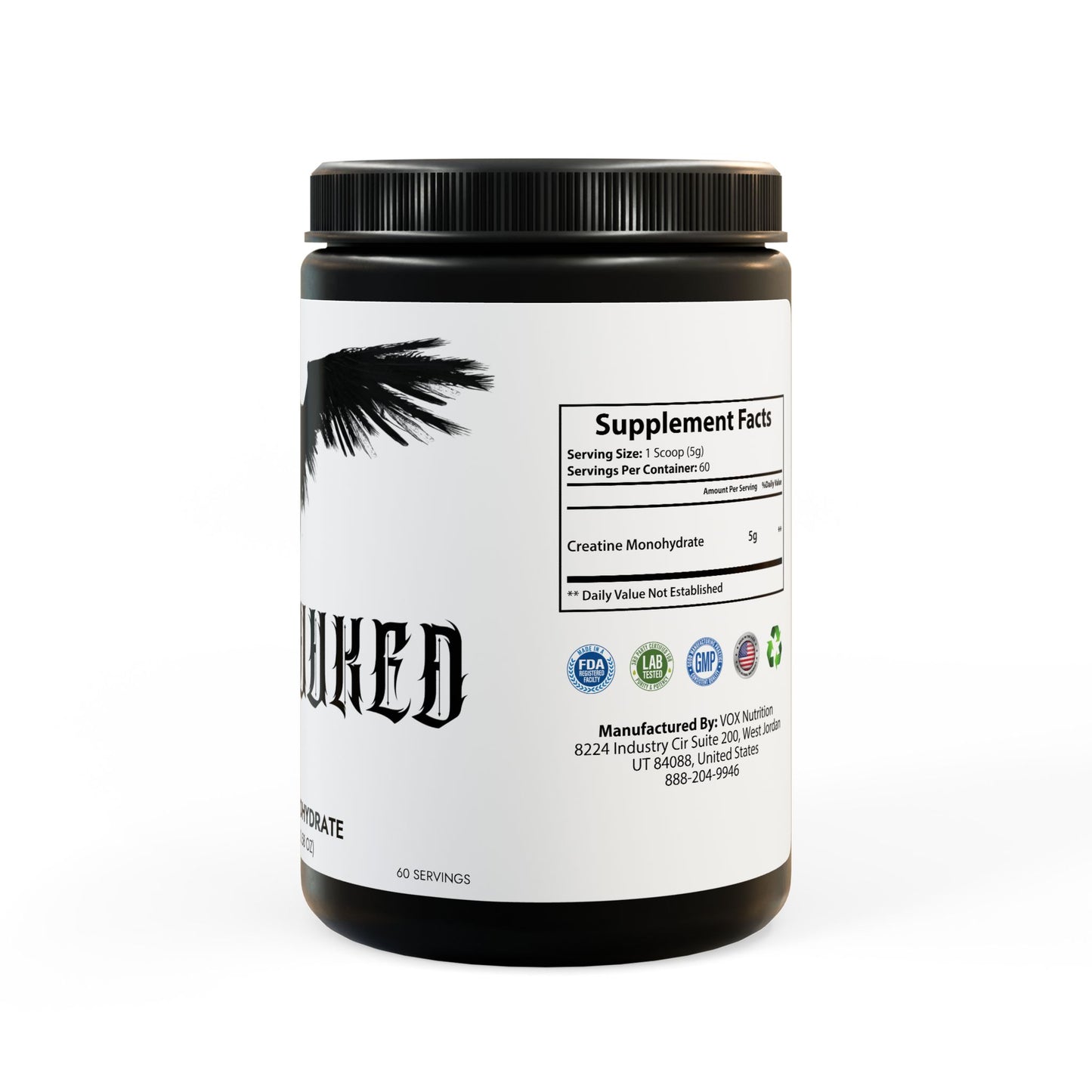 Creatine Monohydrate (300g, 10.58oz)
