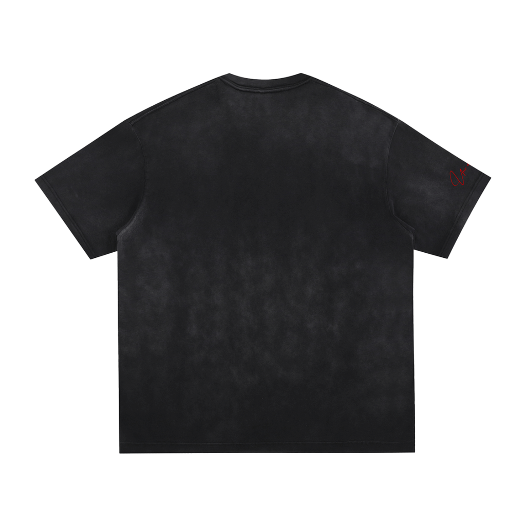 Vintage Washed Hand-Frayed T-Shirt