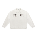 Unisex Oversized Collared Sweatshirt