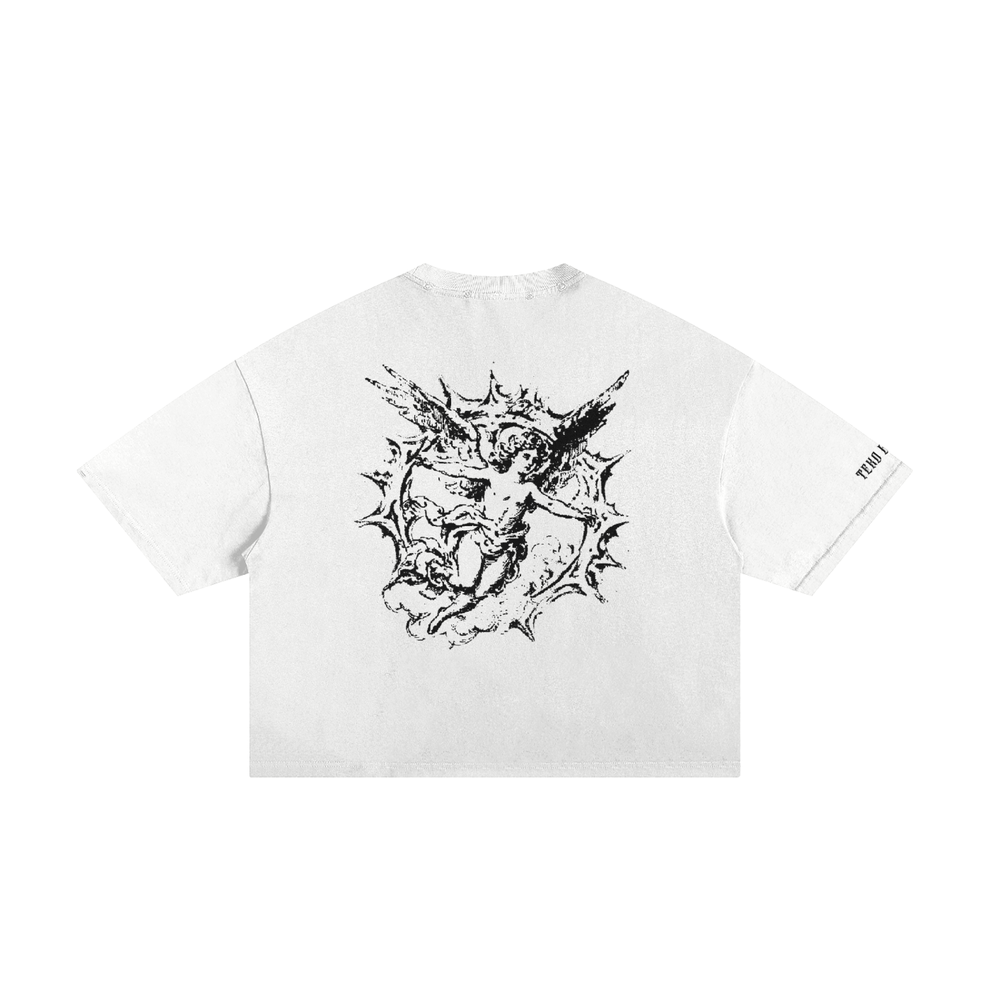 Frayed Boxy Tee