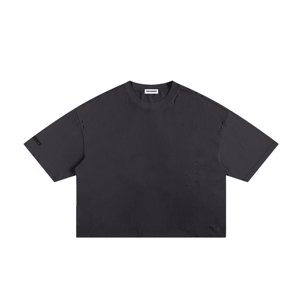 Frayed Boxy Tee