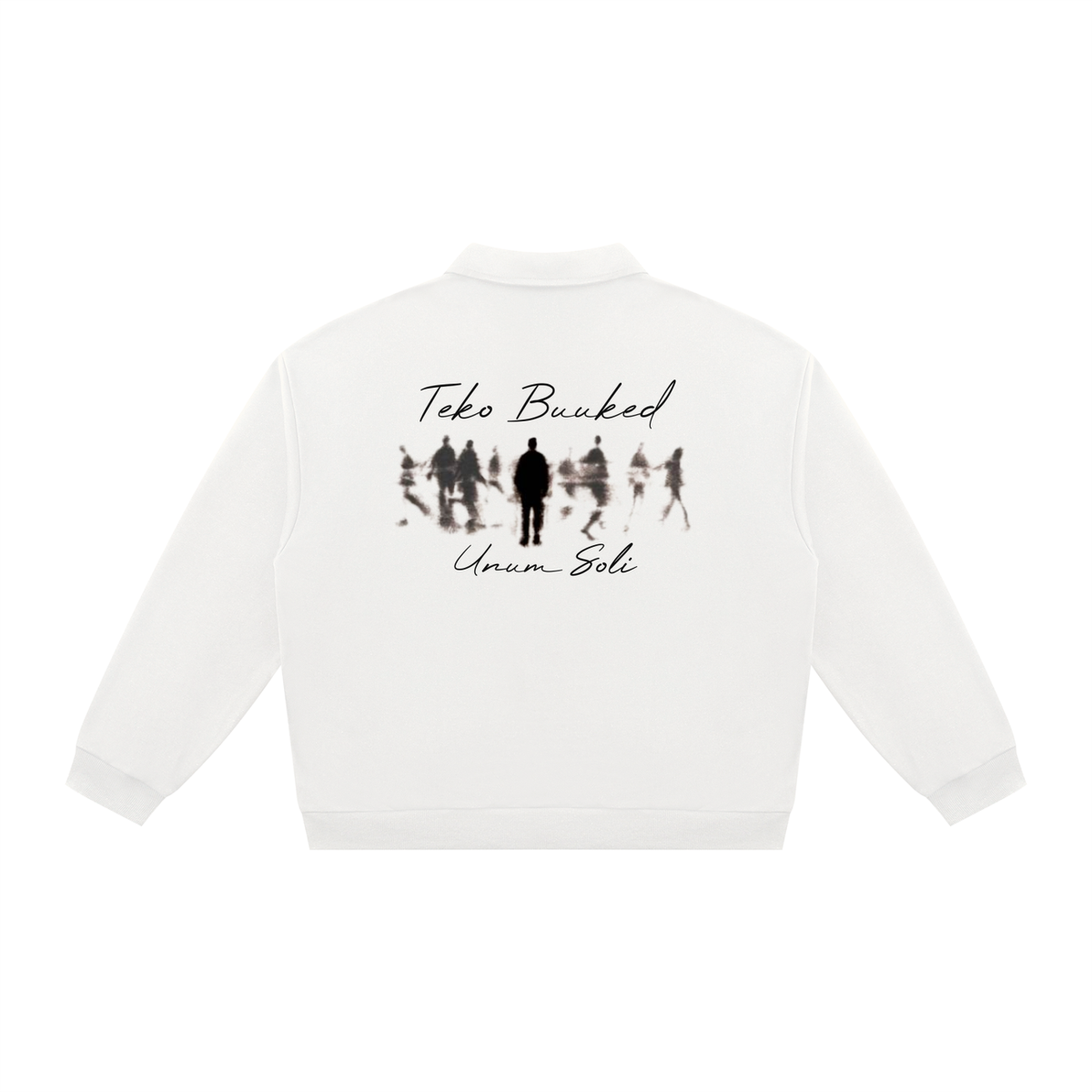 Unisex Oversized Collared Sweatshirt