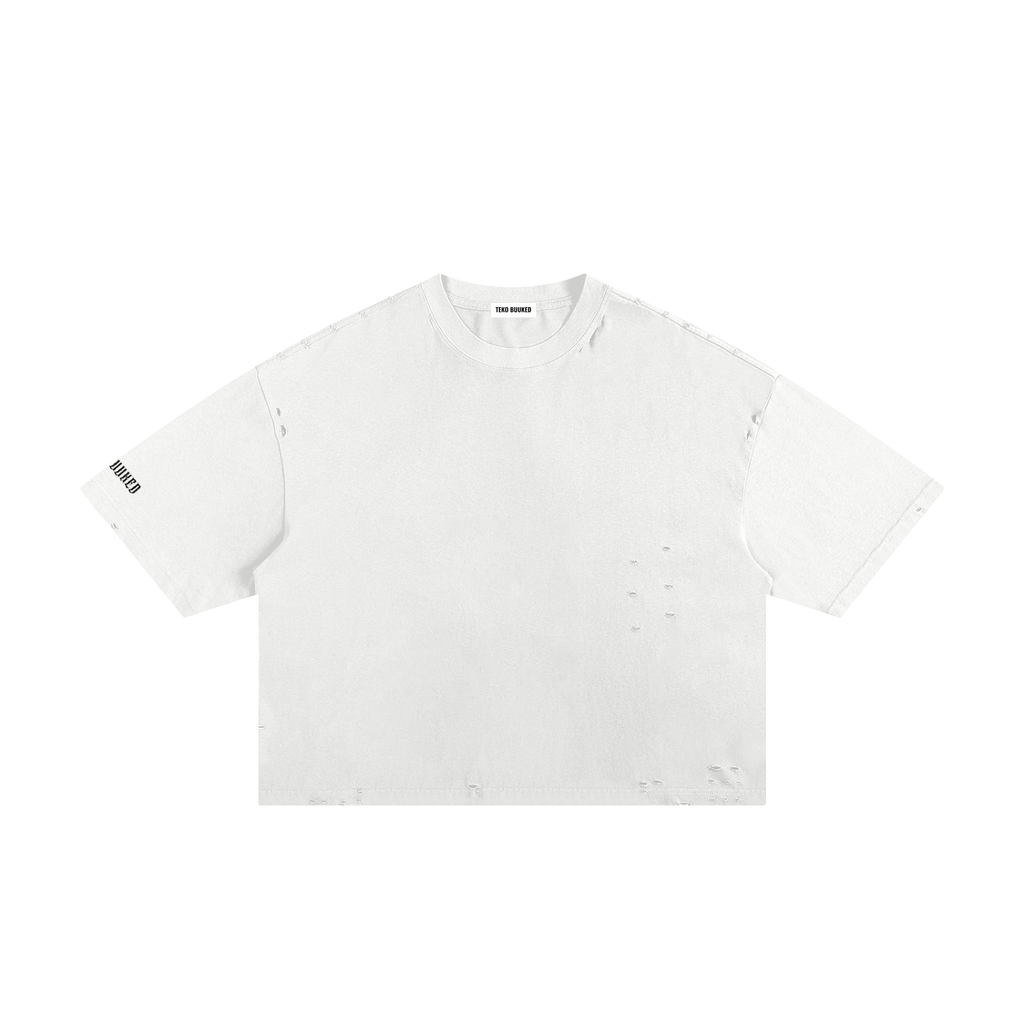 Frayed Boxy Tee