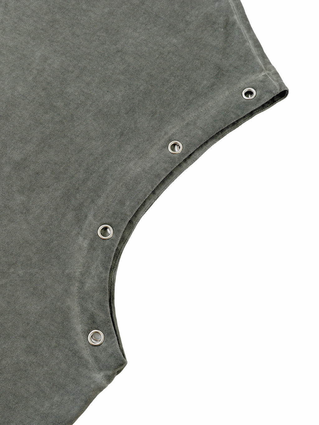 Distressed Grommet Tank Top